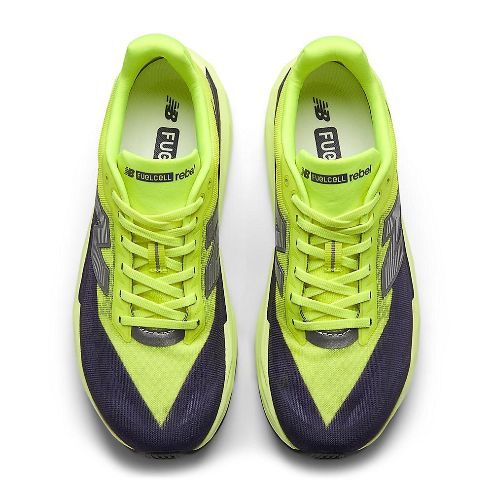 New Balance FuelCell Rebel v5 Joggesko Herre Grønn/Marine