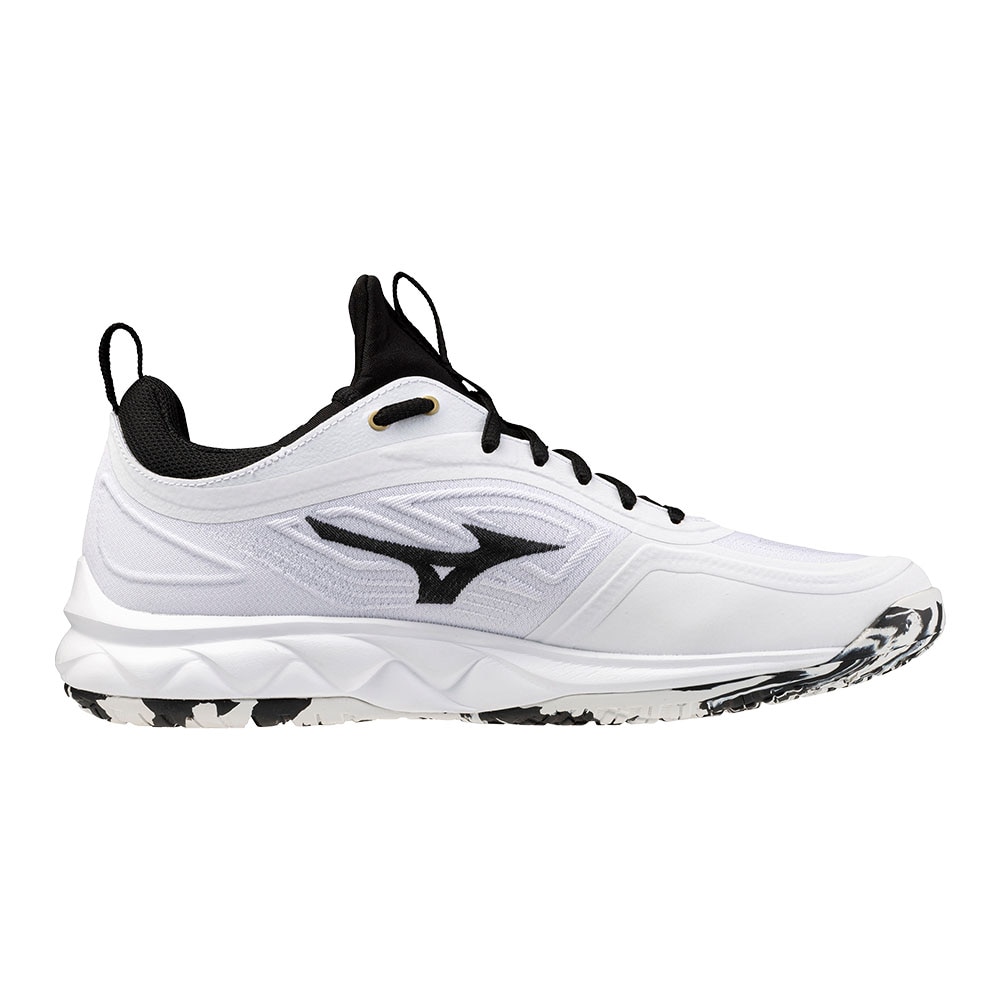 Mizuno Wave Luminous 3 Hallsko Hvit/Sort