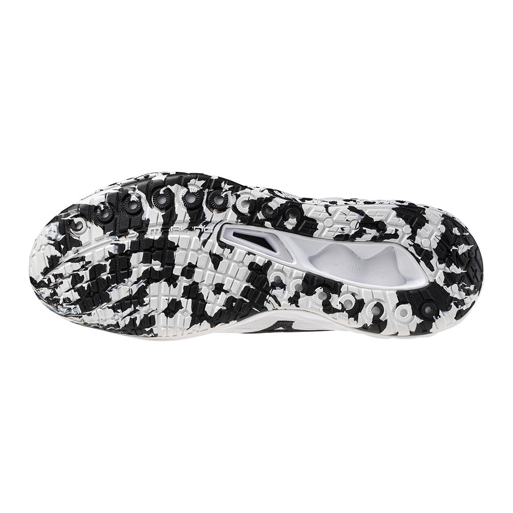 Mizuno Wave Luminous 3 Hallsko Hvit/Sort