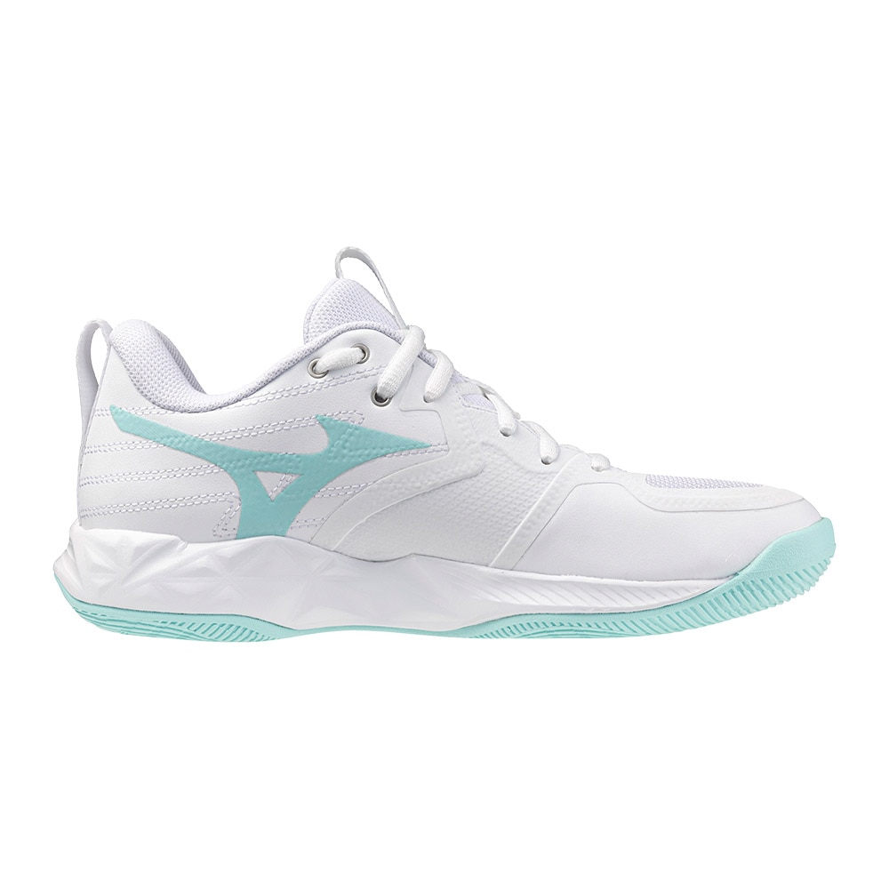 Mizuno Wave Momentum Pro Hallsko Dame Hvit