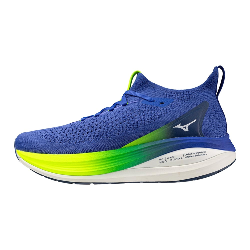 Mizuno Neo Vista 2 Joggesko Herre Blå/Grønn
