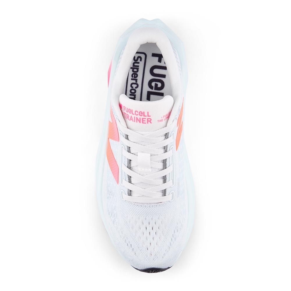 New Balance FuelCell SuperComp Trainer v3 Løpesko Dame Hvit/Oransje/Rosa