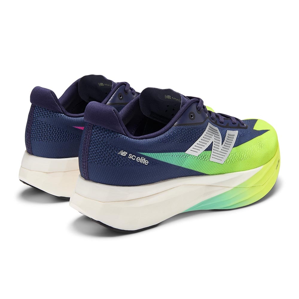 New Balance FuelCell SuperComp Elite v5 Joggesko Dame Marine/Grønn