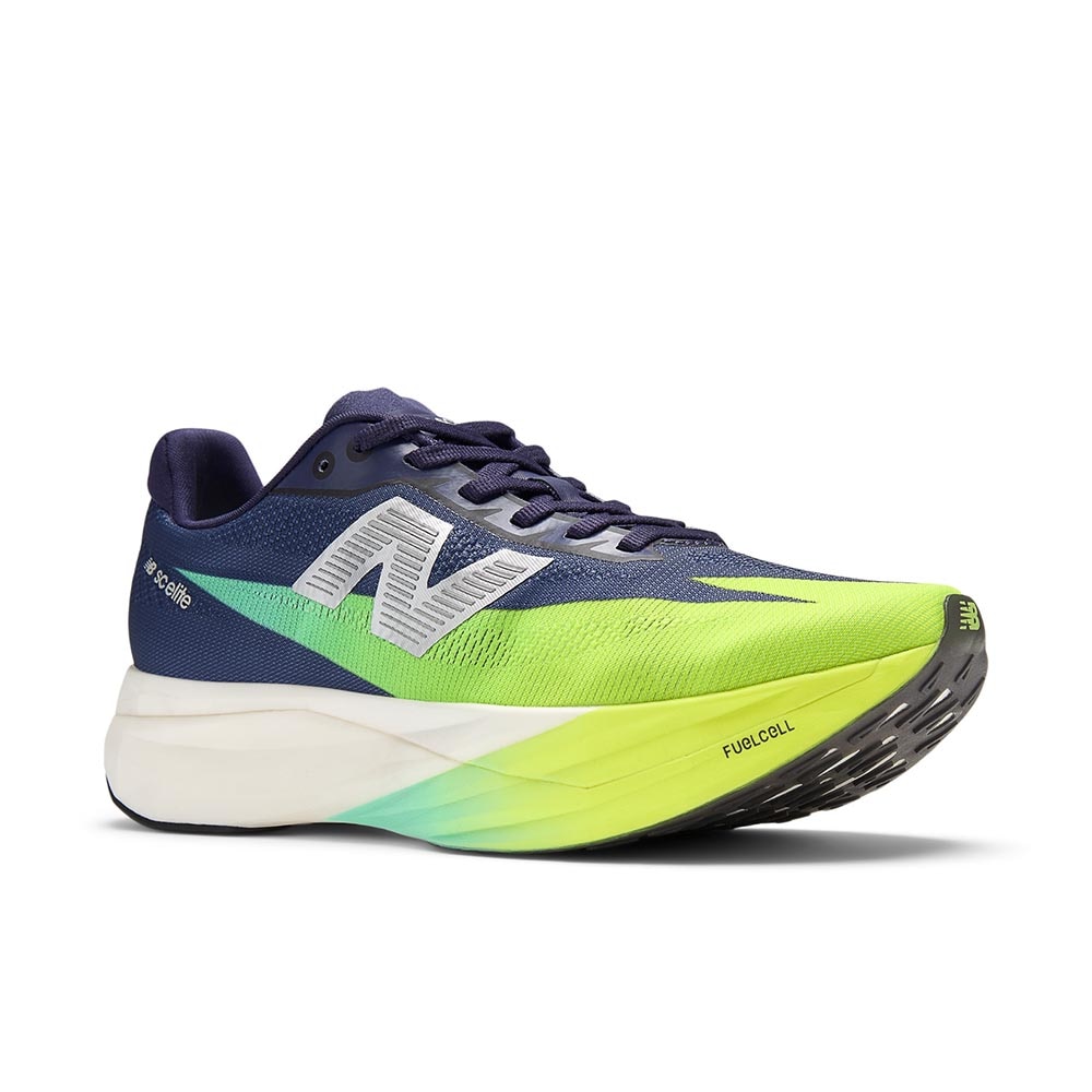 New Balance FuelCell SuperComp Elite v5 Joggesko Dame Marine/Grønn