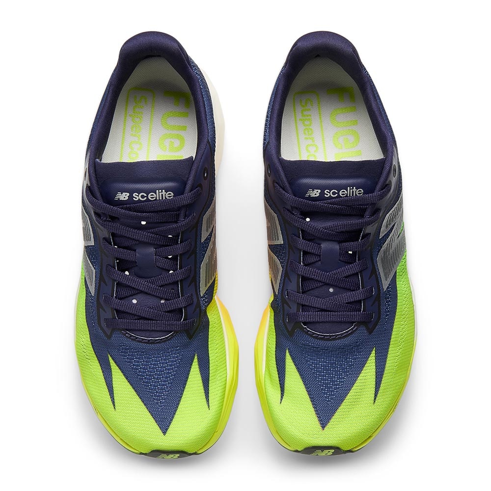 New Balance FuelCell SuperComp Elite v5 Joggesko Dame Marine/Grønn