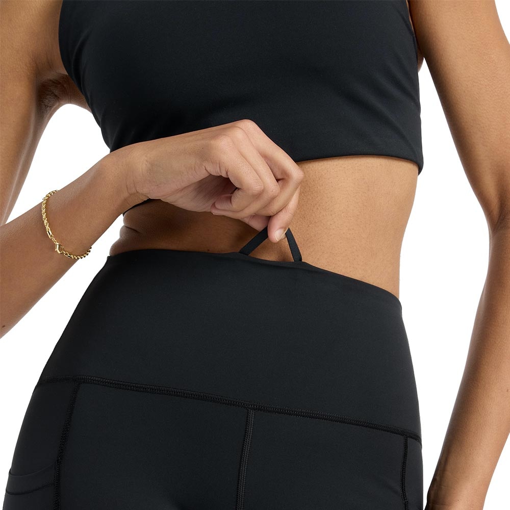 New Balance Pocket High Rise Løpetights Dame Sort