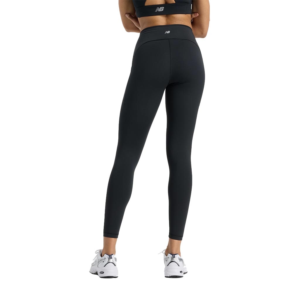 New Balance Pocket High Rise Løpetights Dame Sort
