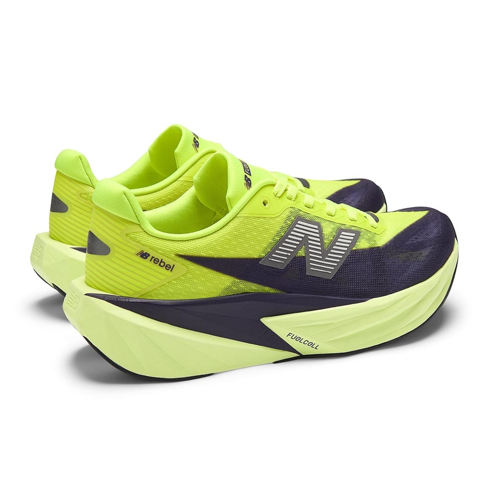 New Balance FuelCell Rebel v5 Joggesko Dame Grønn/Marine