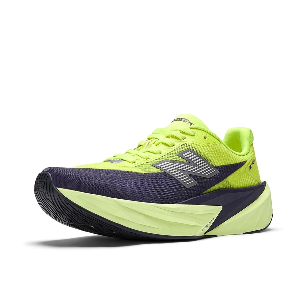 New Balance FuelCell Rebel v5 Joggesko Dame Grønn/Marine