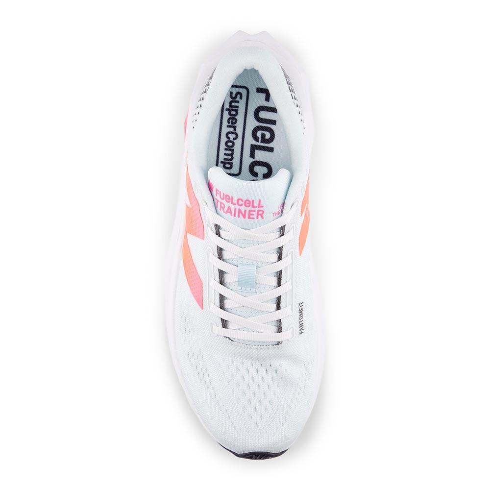 New Balance FuelCell SuperComp Trainer v3 Løpesko Herre Hvit/Oransje/Rosa