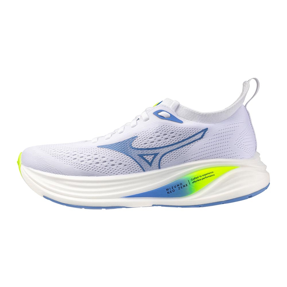 Mizuno Neo Zen 2 Joggesko Dame Hvit/Blå/Gul