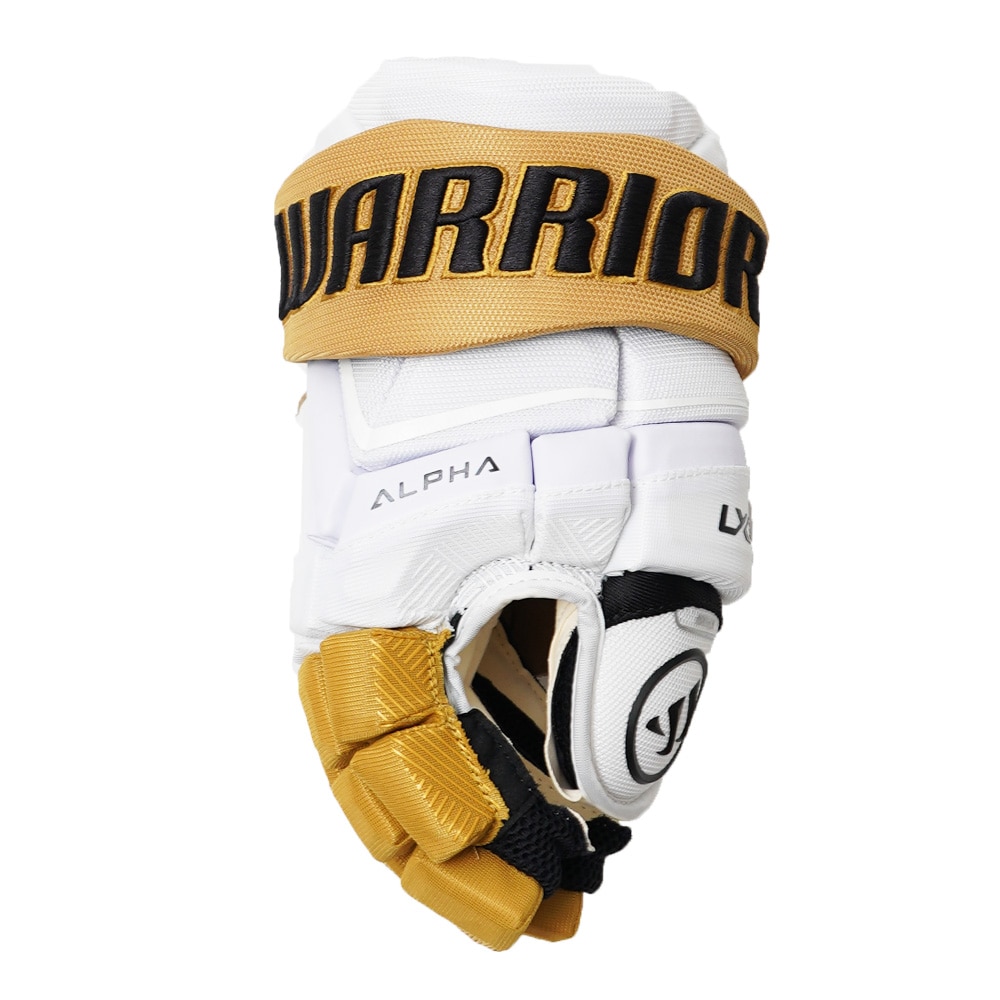 Warrior Alpha LX3 Hockeyhanske Hvit/Gull