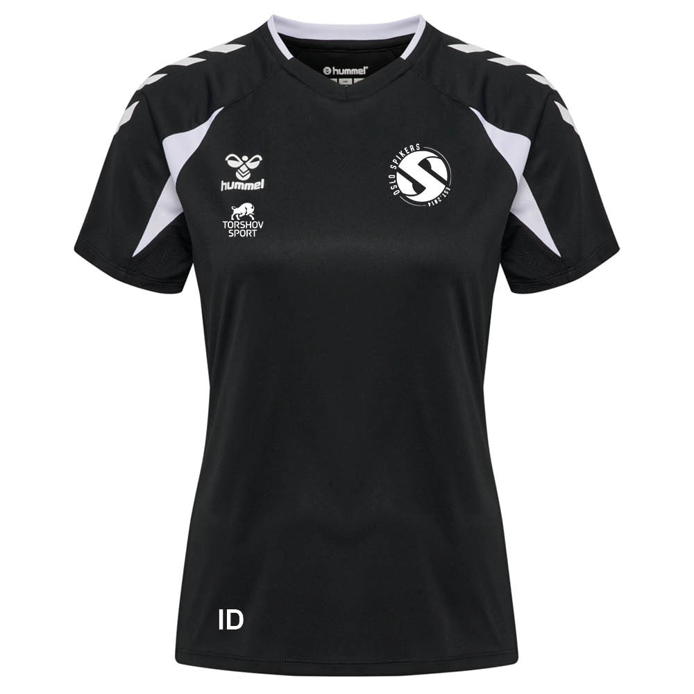 Hummel Spikers Volleyball Treningstrøye Dame Sort/Hvit