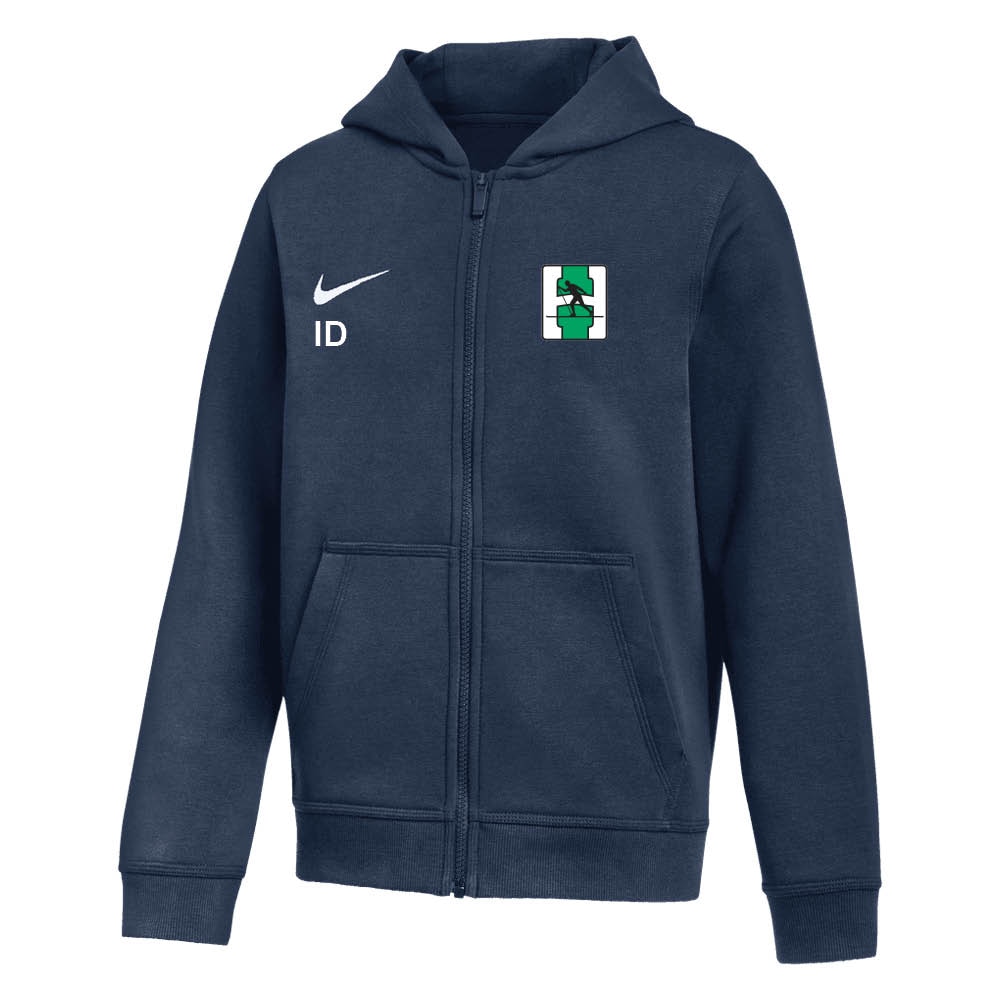 Nike Heming Fotball Full-Zip Hettegenser Barn Marine
