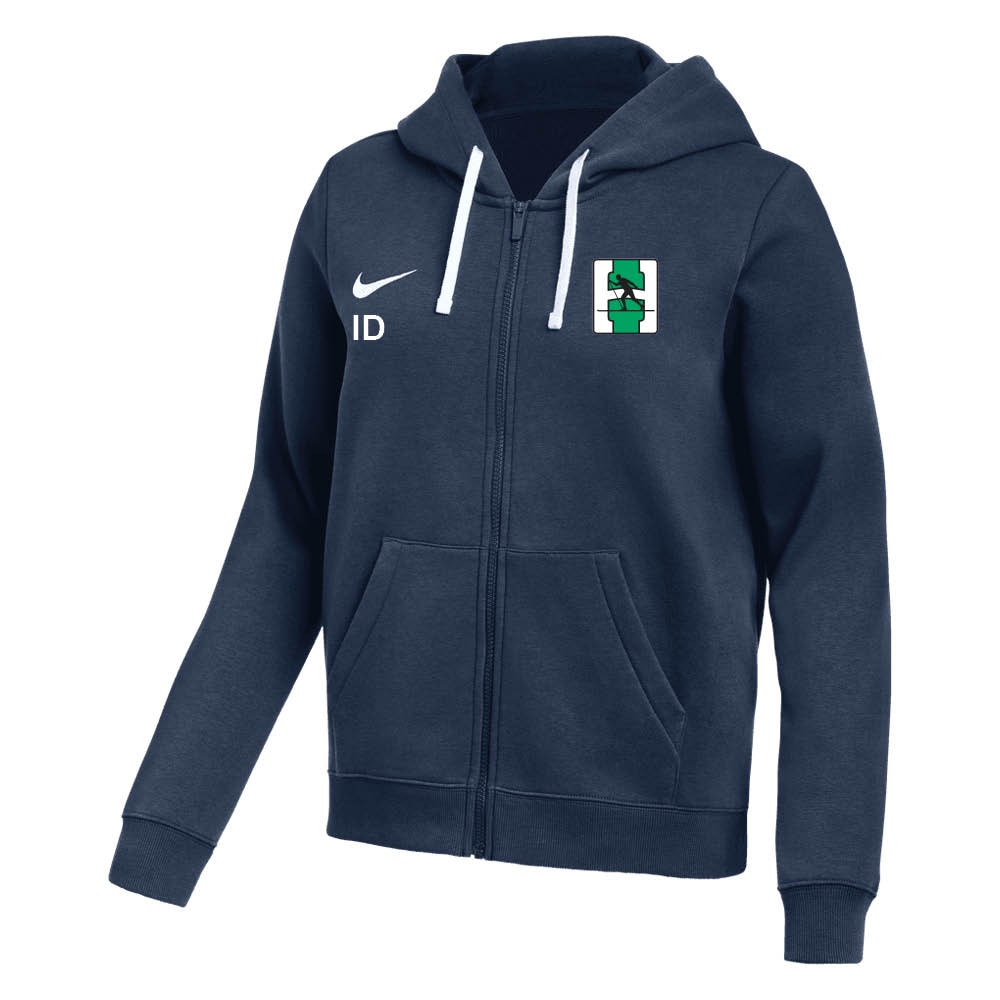 Nike Heming Fotball Full-Zip Hettegenser Dame Marine