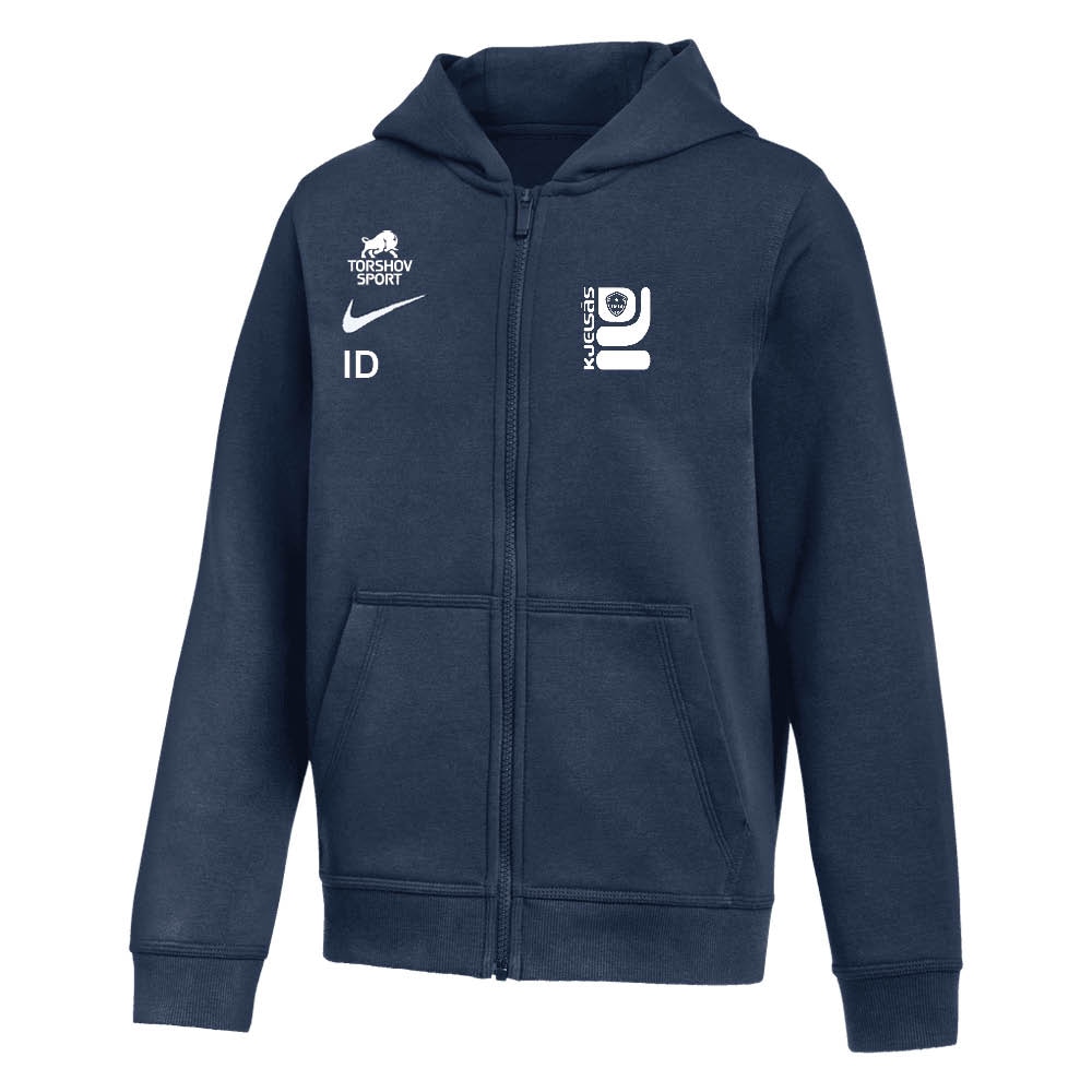 Nike Kjelsås Fotball Full-Zip Hettegenser Barn Marine