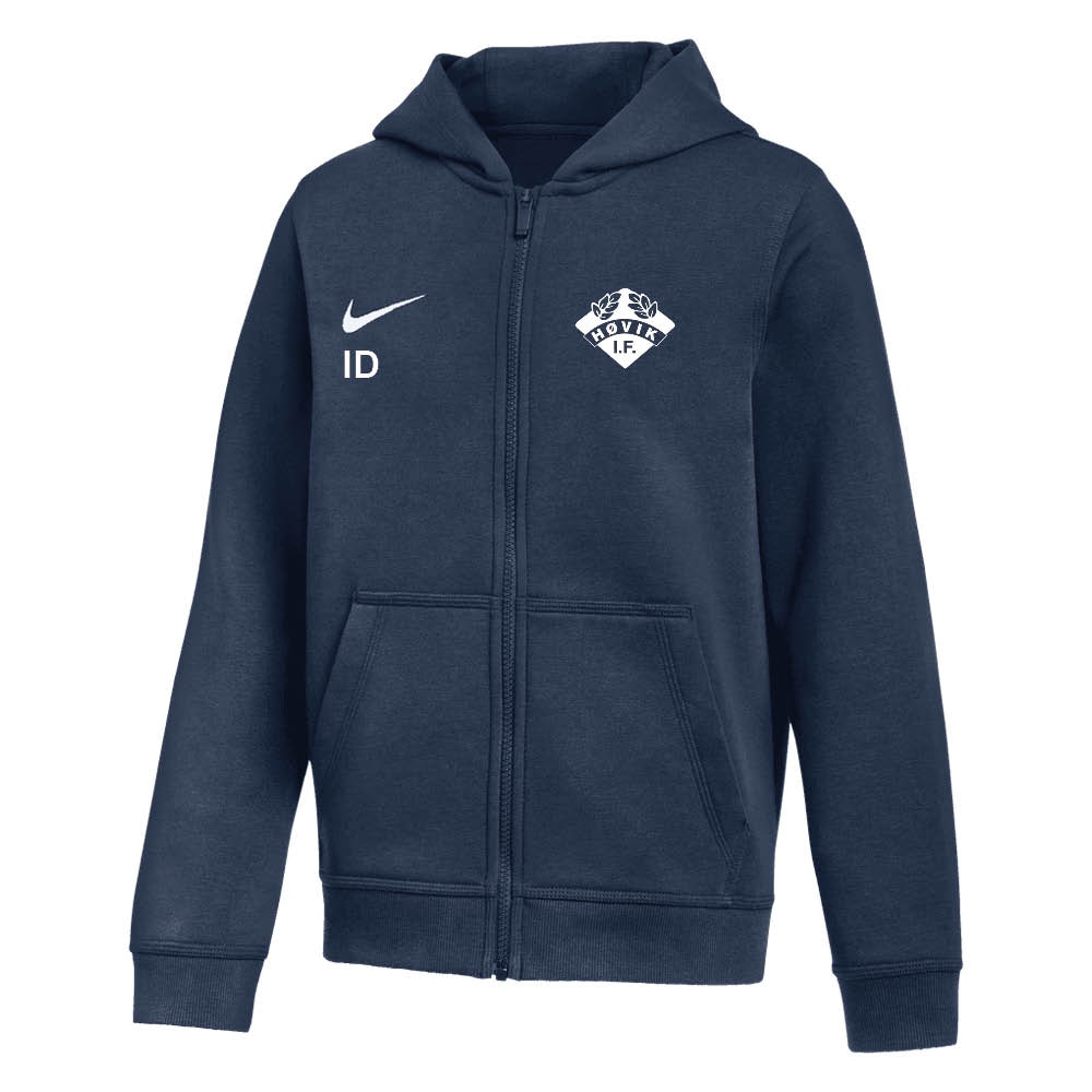 Nike Høvik IF Full-Zip Hettegenser Barn Marine