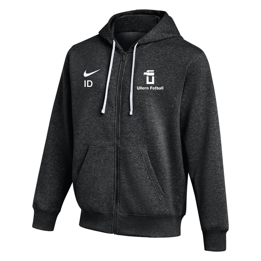 Nike Ullern Fotball Full-Zip Hettegenser Sort