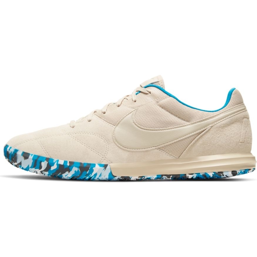 Nike Tiempo Premier II Sala IC Futsal Innendørs Fotballsko Beige