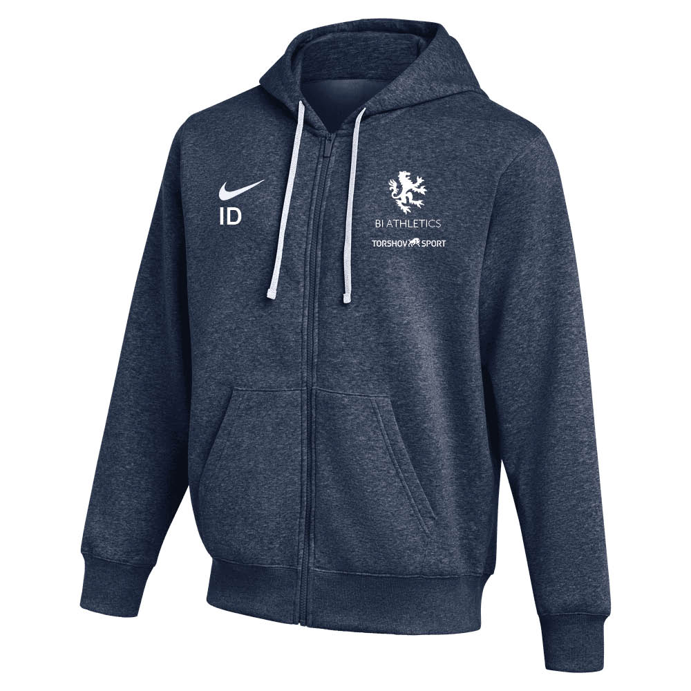Nike BI Athletics Full-Zip Hettegenser Marine