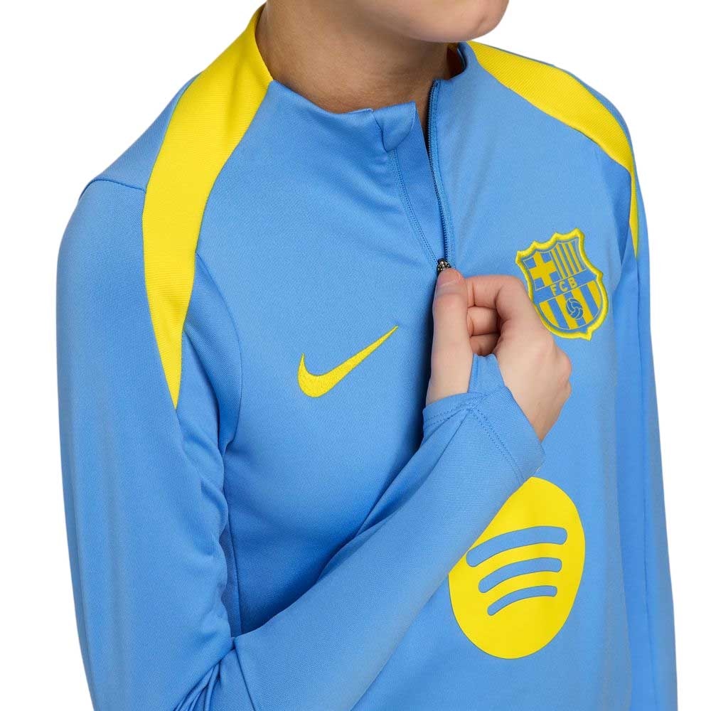 Nike FC Barcelona Dri-FIT Strike Treningsgenser 25/26 Barn Special Edition Blå/Gul