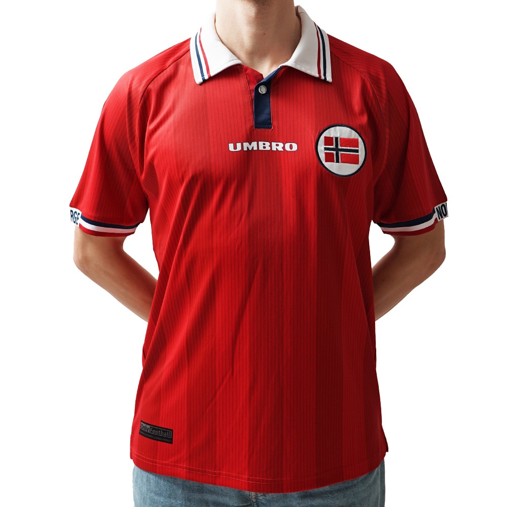 Umbro Norge Retro Fotballdrakt VM 1998 Hjemme