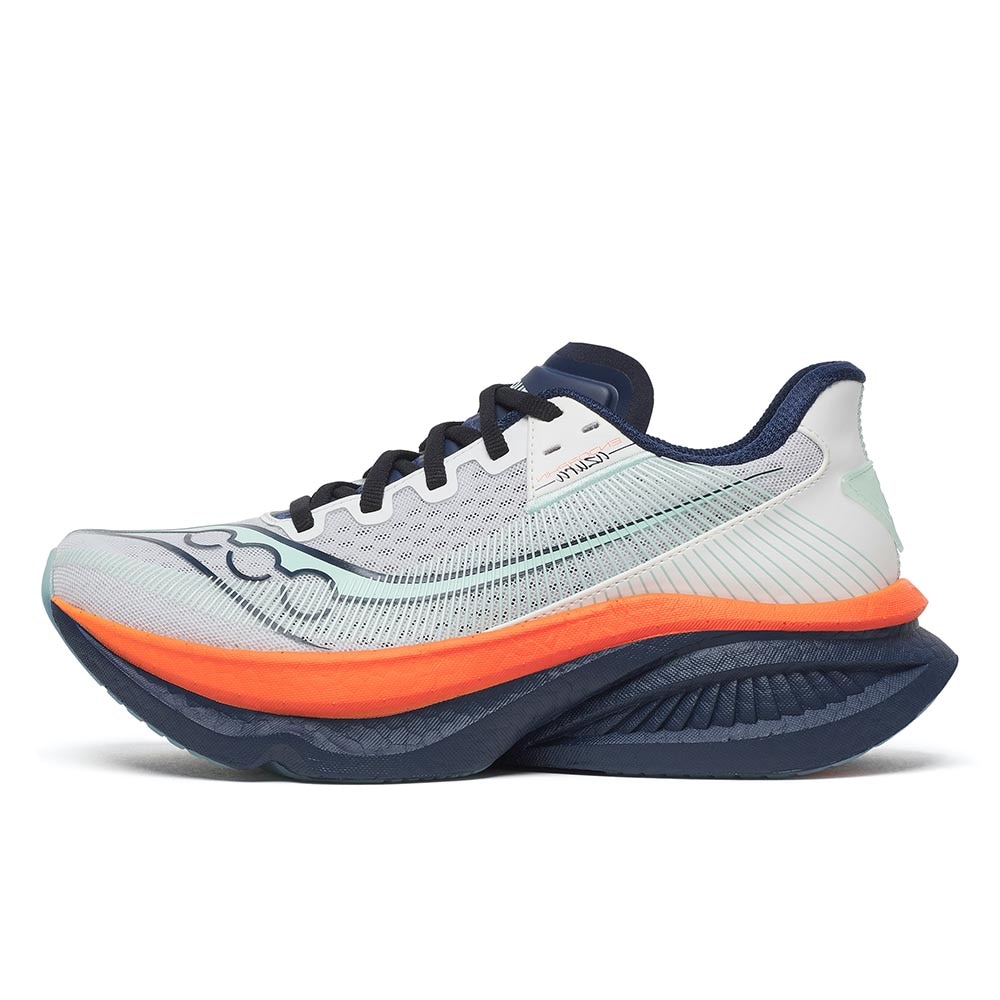 Saucony Endorphin Azura Joggesko Dame Hvit/Marine/Oransje