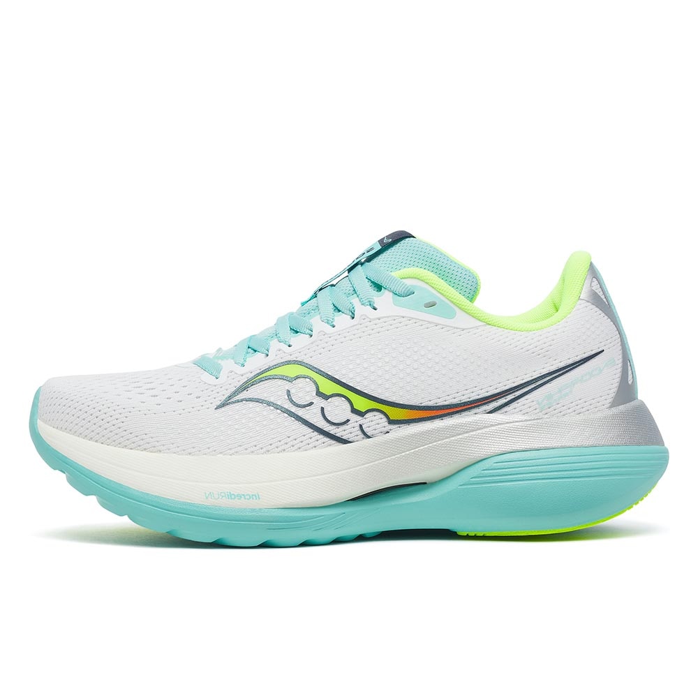 Saucony Endorphin Trainer Joggesko Dame Hvit/Turkis