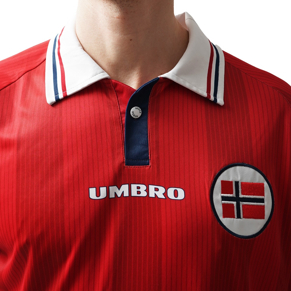 Umbro Norge Retro Fotballdrakt VM 1998 Barn Hjemme