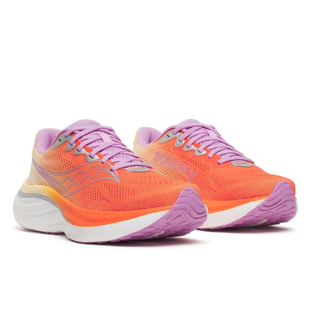 Saucony Ride 19 Løpesko Dame Oransje