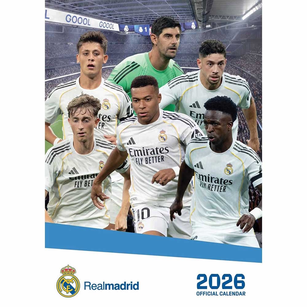Official Product Real Madrid A3 Kalender 2026