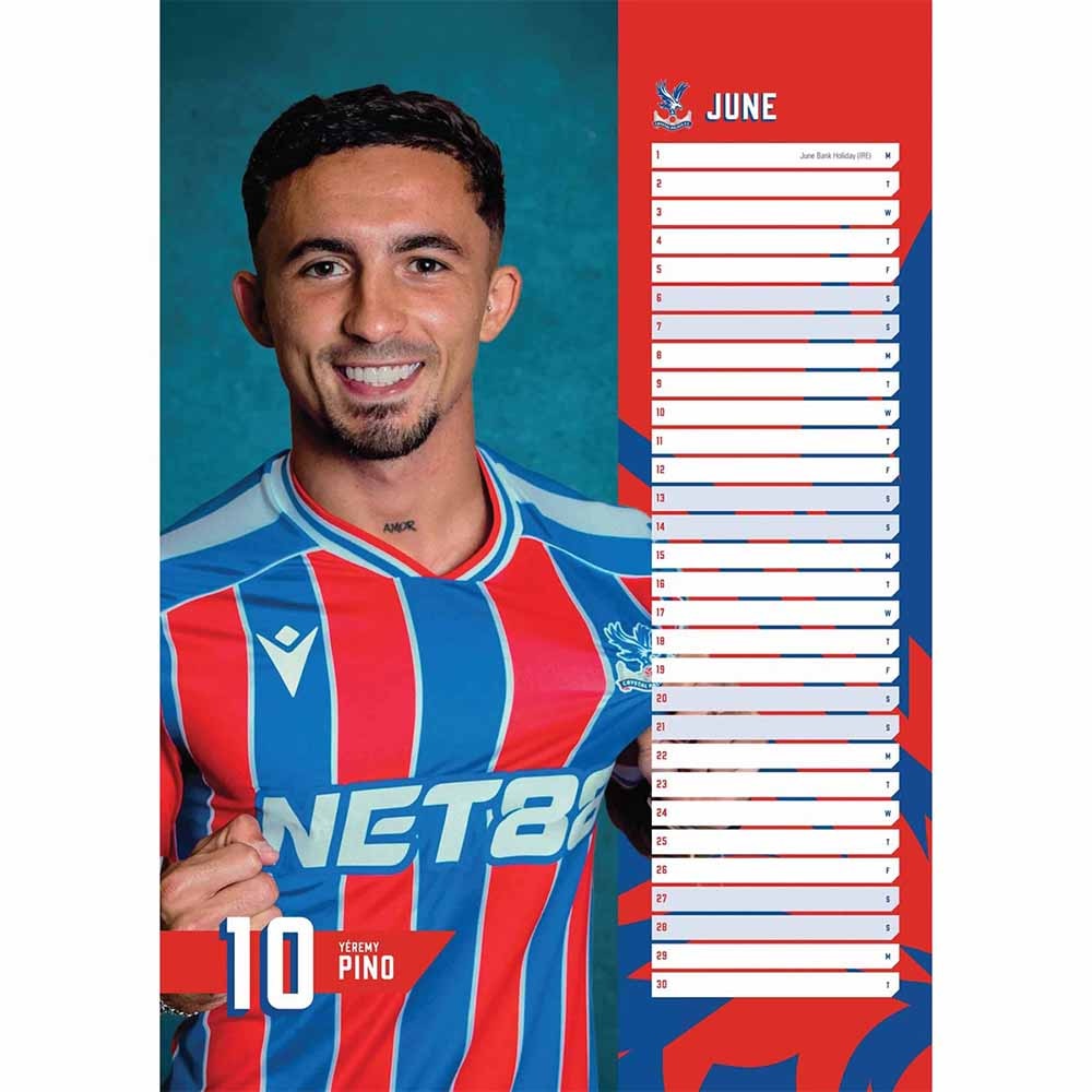 Official Product Crystal Palace A3 Kalender 2026