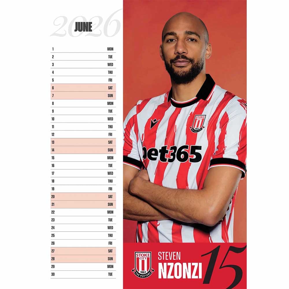 Official Product Stoke City A3 Kalender 2026