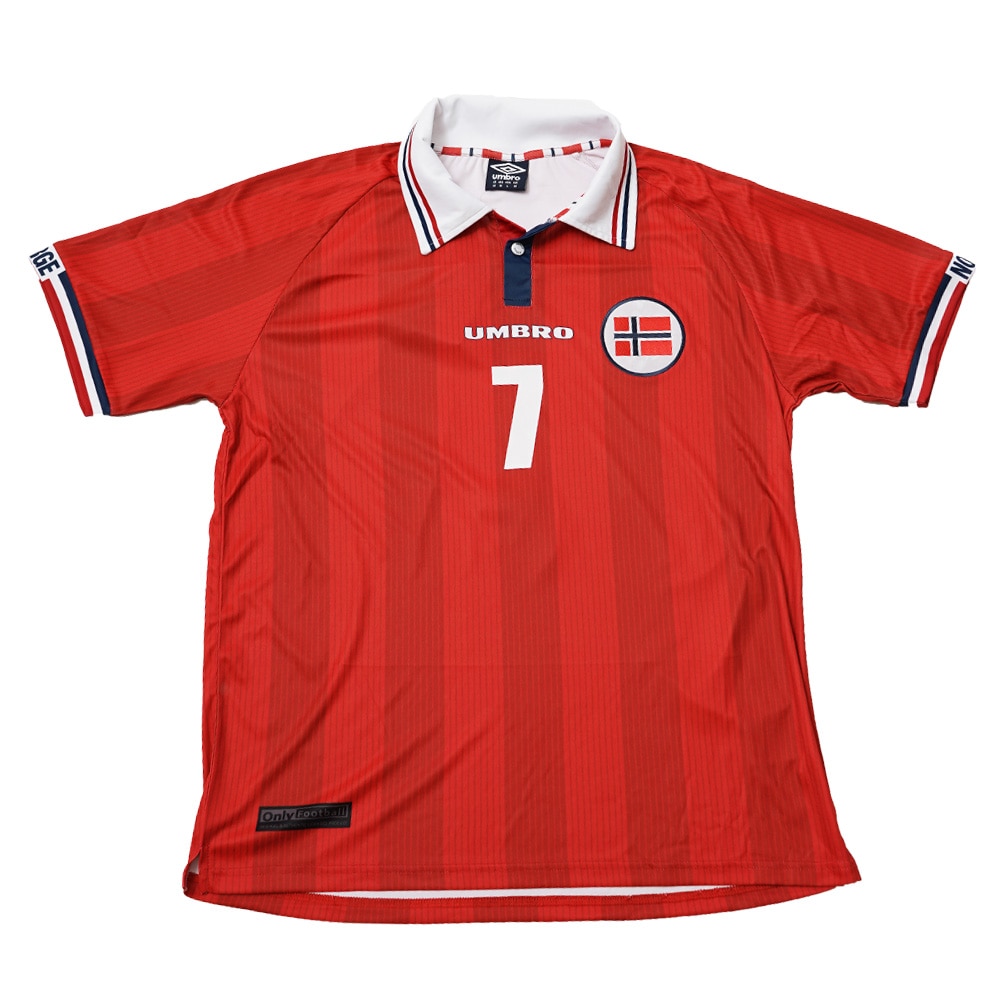 Umbro Norge Retro Fotballdrakt VM 1998 Barn Hjemme