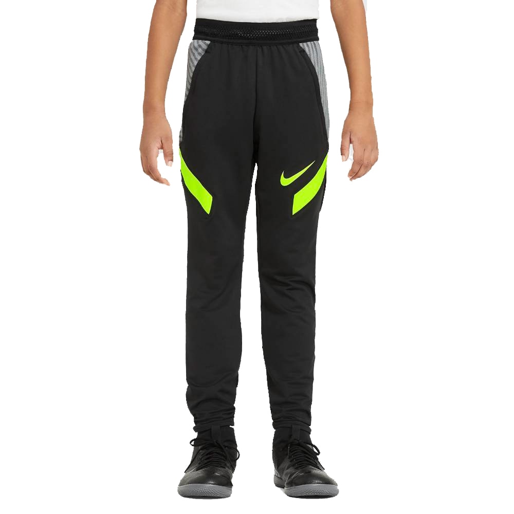 Nike Dry Strike Fotballbukse Barn Sort/Volt