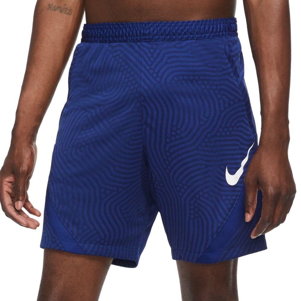 Nike Dry Strike Fotballshorts Knit Barn Blå