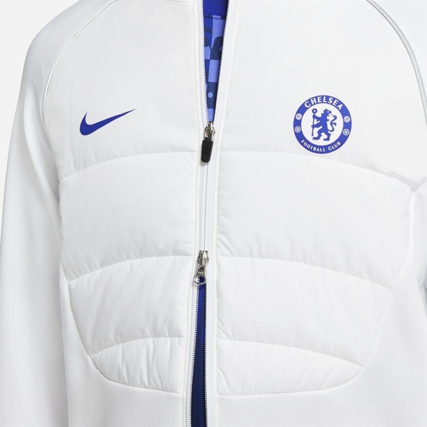 Nike Chelsea FC Therma Padded Strike Fotballjakke 20/21 Hvit