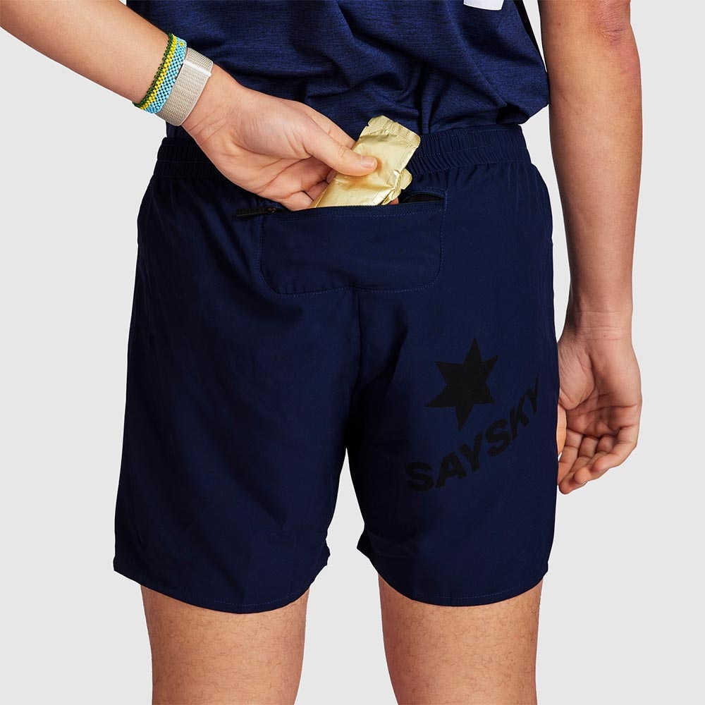 Saysky Pace 5'' Løpeshorts Herre Marine