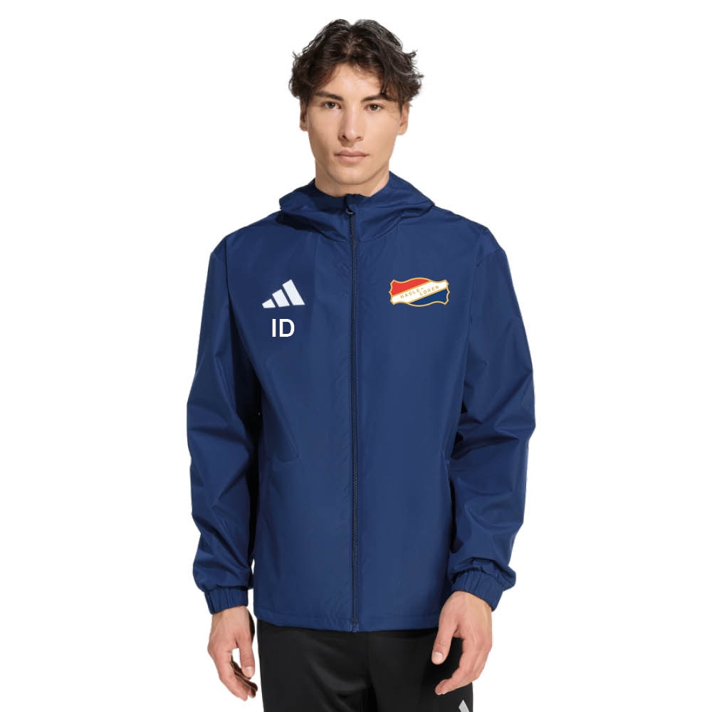 Adidas Hasle Løren Fotball Allværsjakke Marine