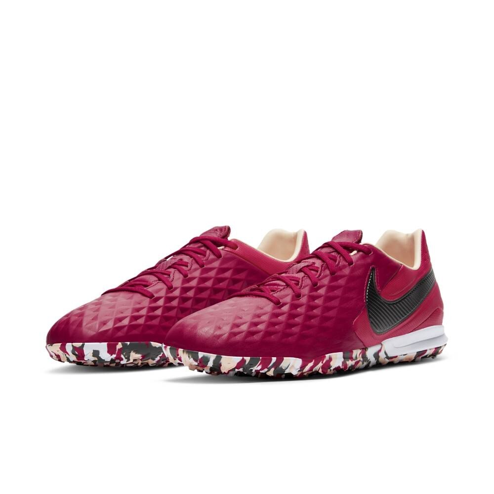 Nike TiempoX Legend 8 Pro TF Fotballsko Burgunder