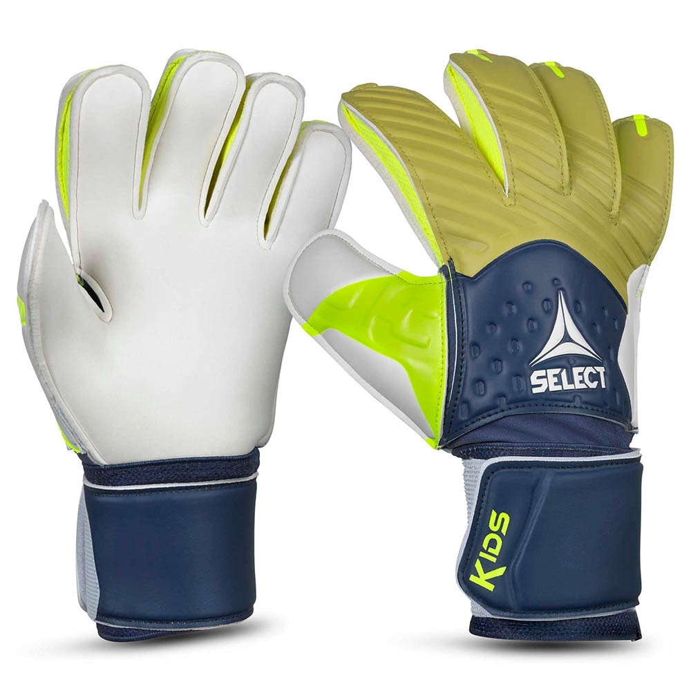 Select 03 Keeperhansker V26 Barn Blå/Grønn
