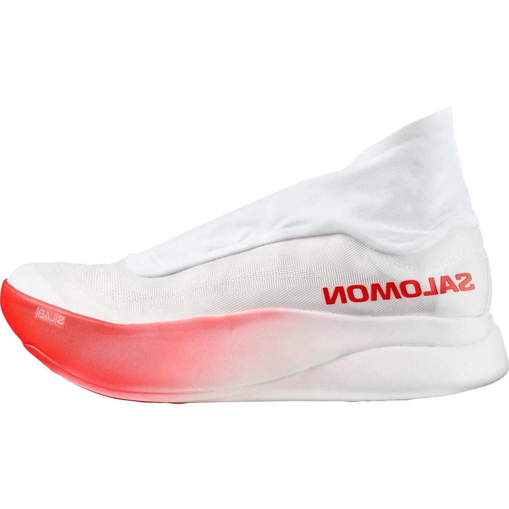 Salomon S/LAB Phantasm 3 Joggesko Hvit/Rød