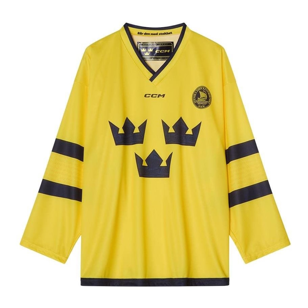 Ccm Sverige Ishockeydrakt Hjemme