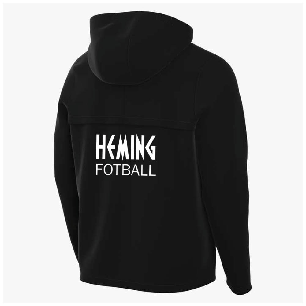 Nike Heming Fotball Regnjakke Sort/Hvit