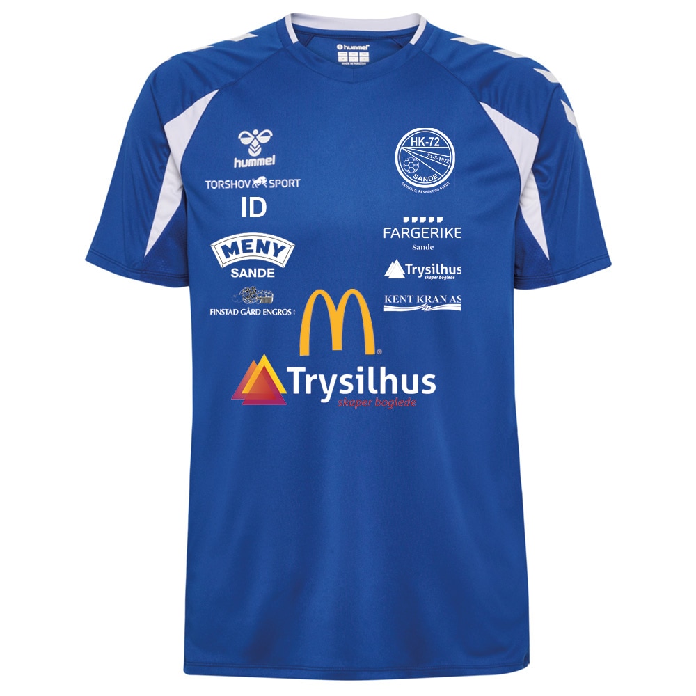 Hummel HK-72 Sande Treningstrøye Blå/Hvit