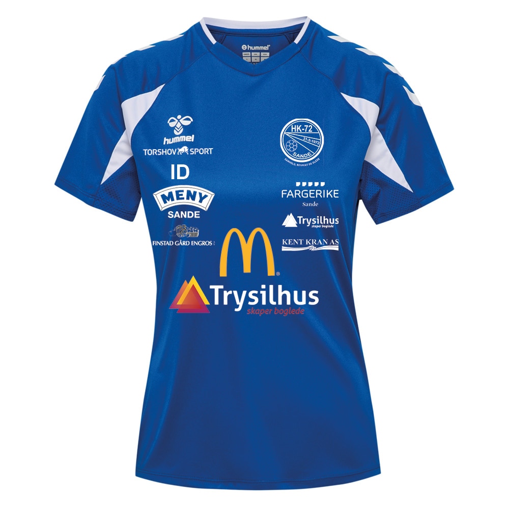 Hummel HK-72 Sande Treningstrøye Dame Blå/Hvit