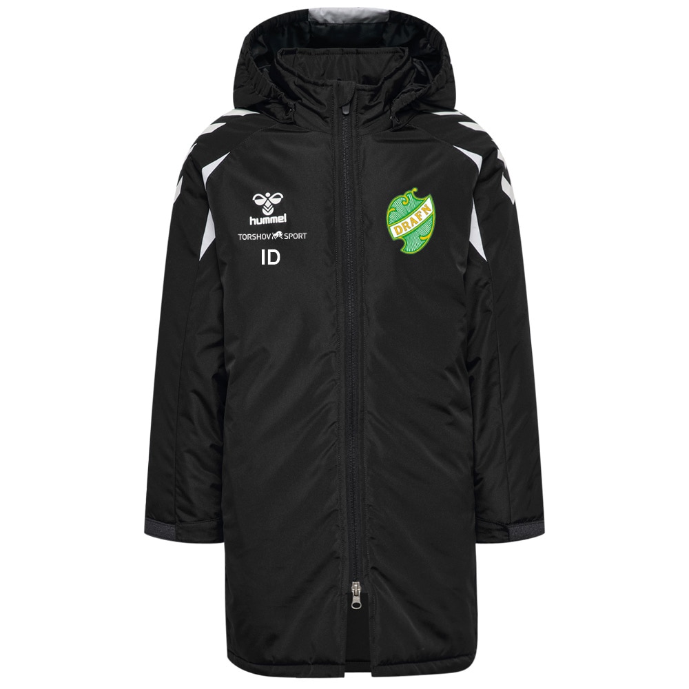 Hummel Drafn Stadionjakke Sort/Hvit