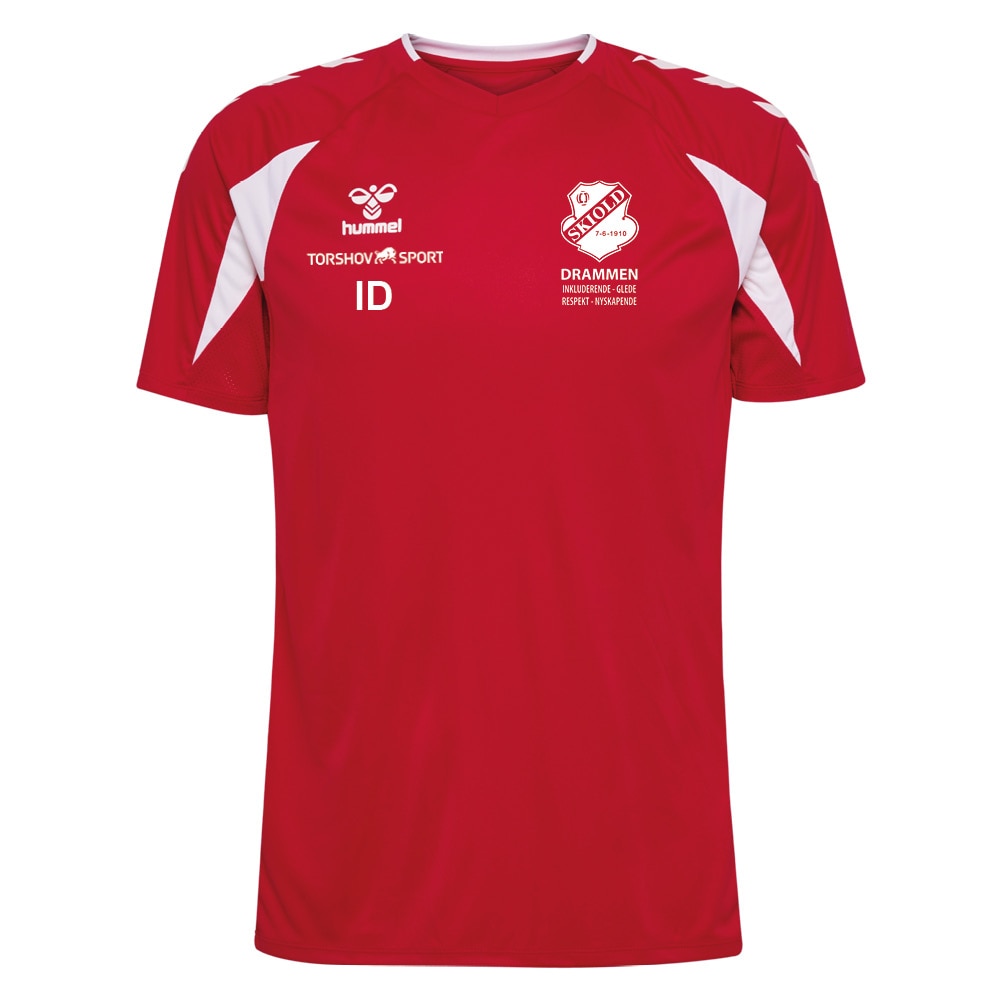 Hummel SBK Skiold Treningstrøye Rød/Hvit