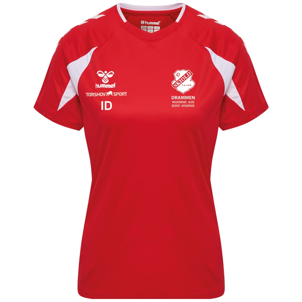 Hummel SBK Skiold Treningstrøye Dame Rød/Hvit