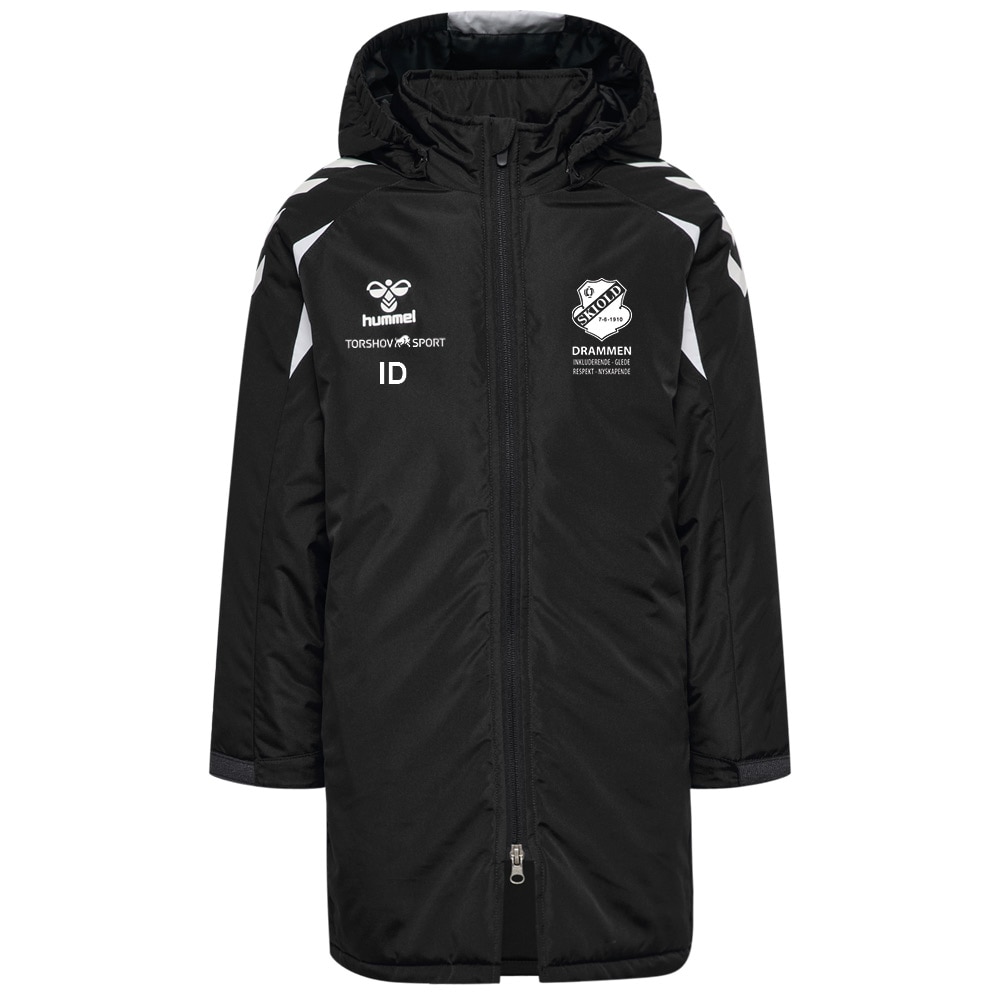 Hummel SBK Skiold Stadionjakke Barn Sort/Hvit